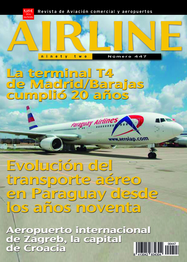 Portada de la revista Airline Ninety Two 447, marzo de 2026.